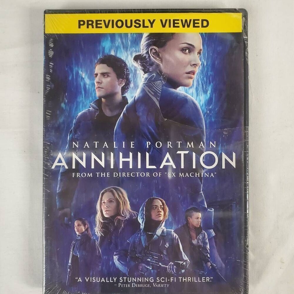 Annihilation DVD (2018, Natalie Portman)